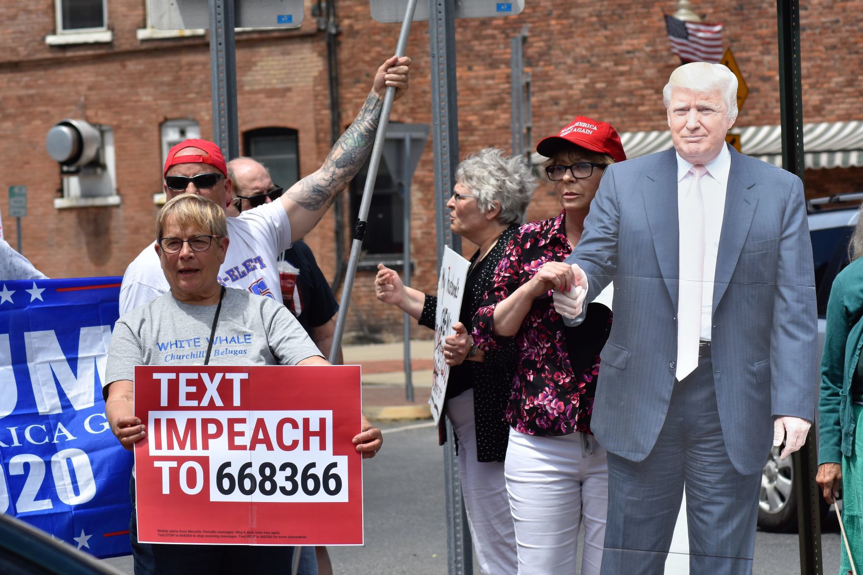 Glens Falls protest